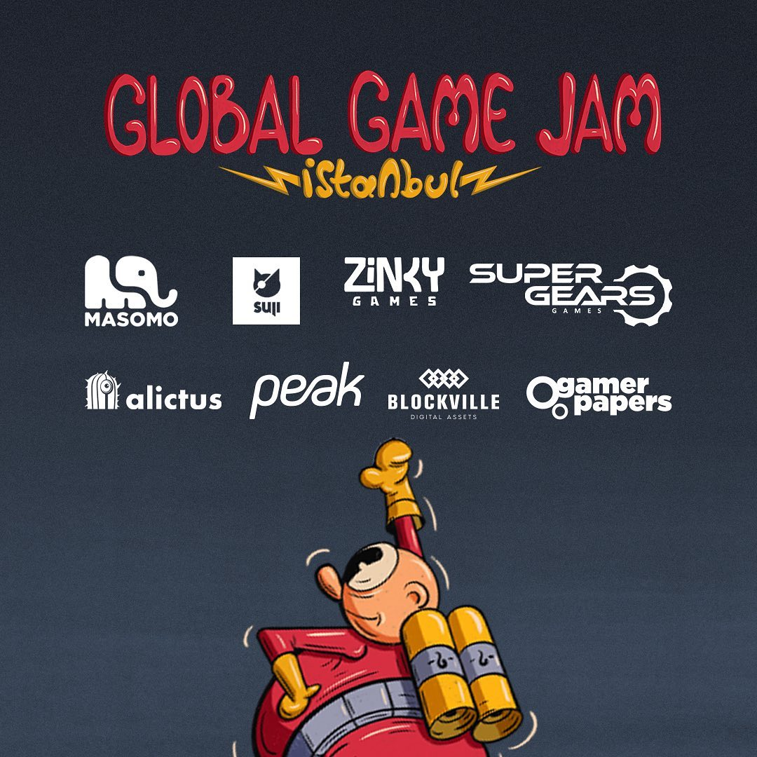 Global Game Jam Etkinliğinde Biz de Vardık!